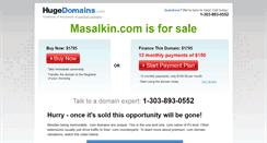 Desktop Screenshot of masalkin.com