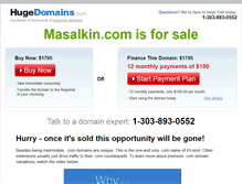 Tablet Screenshot of masalkin.com